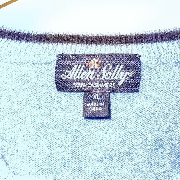 Allen Solly Man 100% Cashmere Sweater Size XL - Picture 5 of 6